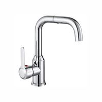 Flexible Basin Mixer Tap Faucet Chrome